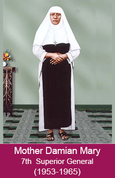 Mother Damian Mary(1953-1965)